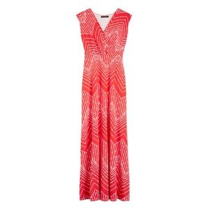 Hailey XS Orange Maxi Dress